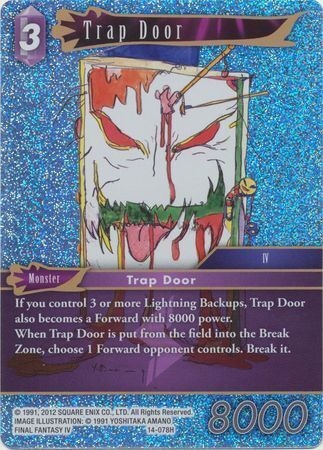 Final Fantasy Opus XIV 14-078 Trap Door Foil