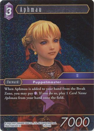 Final Fantasy Opus XIV 14-079 Aphmau Foil