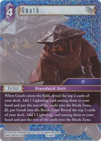 Final Fantasy Opus XIV 14-082 Gnath Foil