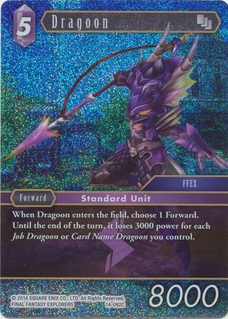 Final Fantasy Opus XIV 14-092 Dragoon Foil