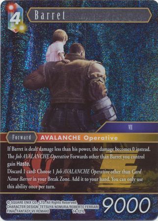 Final Fantasy Opus XIV 14-121 Barret Foil