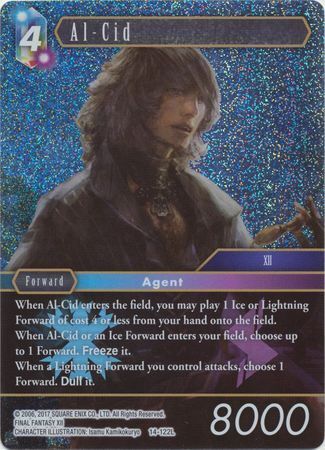 Final Fantasy Opus XIV 14-122 Al-Cid Foil