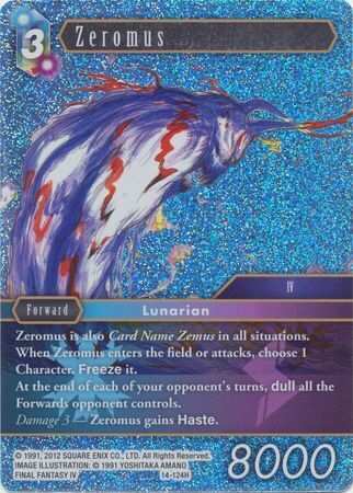 Final Fantasy Opus XIV 14-124 Zeromus Foil