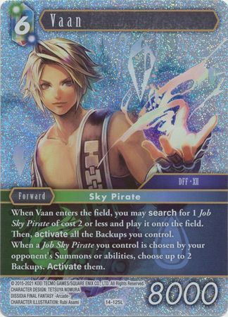 Final Fantasy Opus XIV 14-125 Vaan Foil