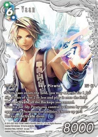 Final Fantasy Opus XIV 14-125 Vaan Full Art