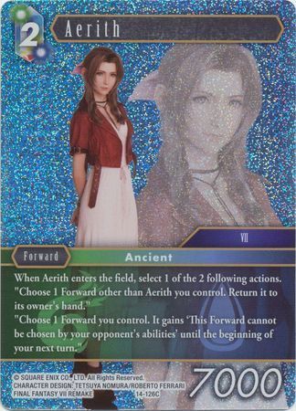 Final Fantasy Opus XIV 14-126 Aerith Foil