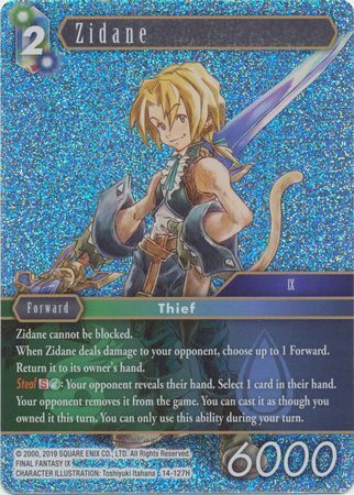 Final Fantasy Opus XIV 14-127 Zidane Foil