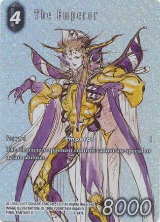 Final Fantasy Opus XIV 2-147 The Emperor Full Art