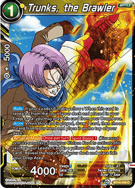 Cross Spirits BT14-103 Trunks The Brawler