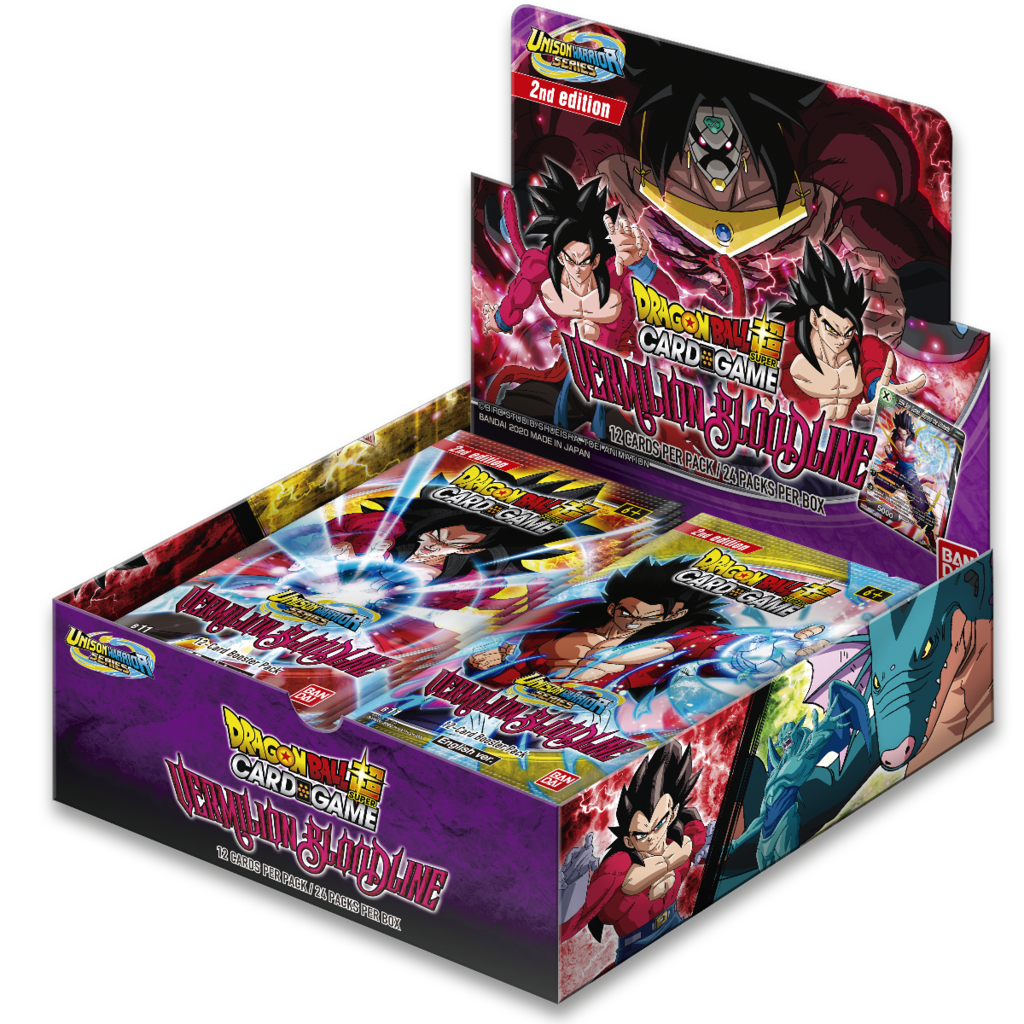 Dragon Ball Super Card Game - Unison Warrior Series - Vermilion Bloodline B11 2nd Edition