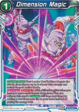 Dragon Ball Super Card Game - Mythic MB-01 BT5-050 Dimension Magic