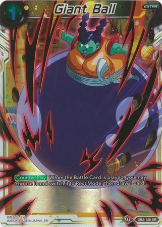 Dragon Ball Super Card Game - Mythic MB-01 DB2-126 Giant Ball [Gold Stamp]