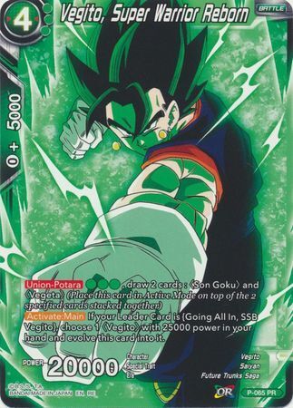 Dragon Ball Super Card Game - Mythic MB-01 P-065 Vegito, Super Warrior Reborn