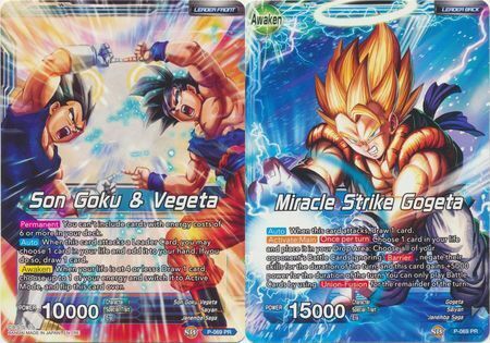 Dragon Ball Super Card Game - Mythic MB-01 P-069 Miracle Strike Gogeta