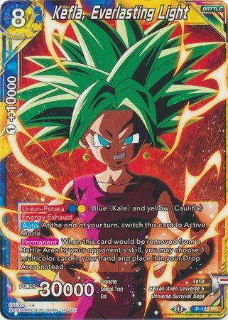 Dragon Ball Super Card Game - Mythic MB-01 P-185 Kefla, Everlasting Light