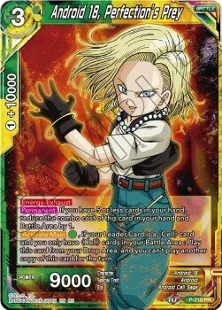 Dragon Ball Super Card Game - Mythic MB-01 P-210 Android 18, Perfection’s Prey