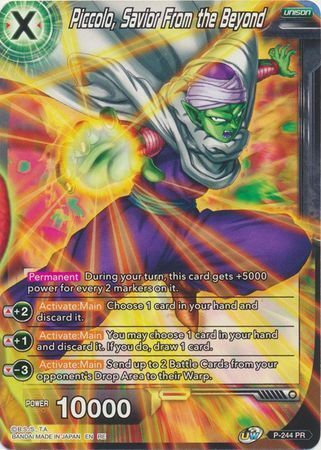 Dragon Ball Super Card Game - Mythic MB-01 P-244 Piccolo, Savior From the Beyond