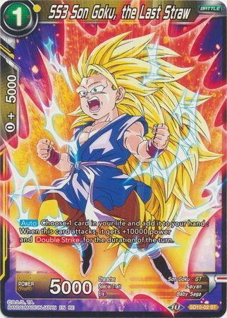 Dragon Ball Super Card Game - Mythic MB-01 SD10-02 SS3 Son Goku, the Last Straw