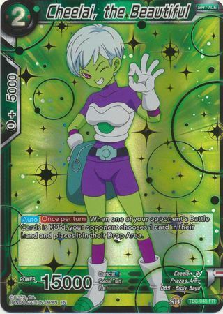 Dragon Ball Super Card Game - Mythic MB-01 TB3-045 Cheelai, the Beautiful [Gold Stamp]