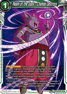 Realm Of The Gods BT16-069 Realm of the Gods - Champa Destroys