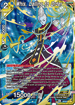 Realm Of The Gods BT16-131 Whis, Calling to Order