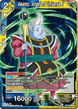 Realm Of The Gods BT16-132 Awamo, Angel of Universe 1