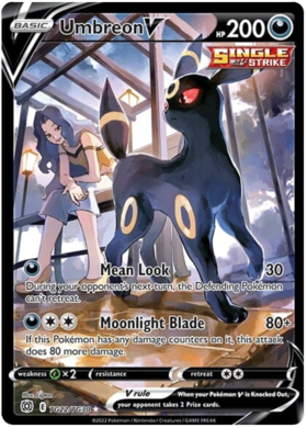 SWSH Brilliant Stars TG22/TG30 Umbreon V