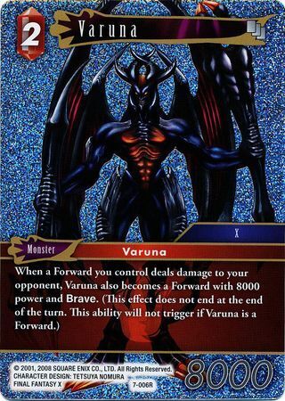 Final Fantasy Opus VII 7-006 Varuna Foil