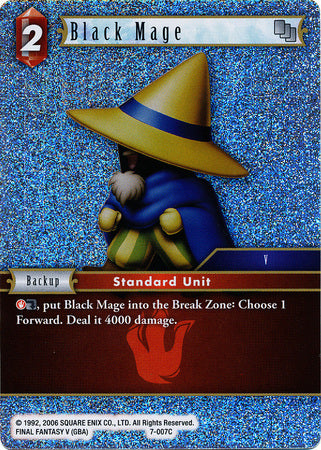 Final Fantasy Opus VII 7-007 Black Mage Foil