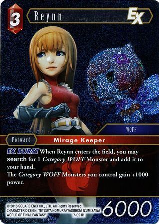 Final Fantasy Opus VII 7-021 Reynn Foil