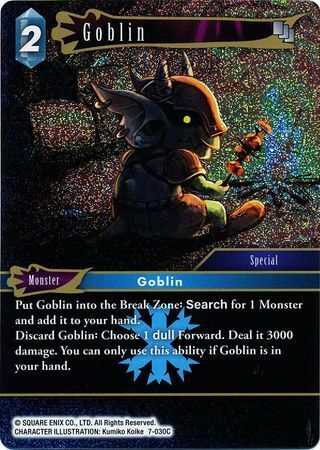 Final Fantasy Opus VII 7-030 Goblin Foil