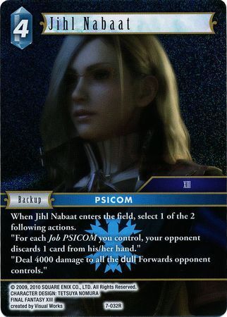 Final Fantasy Opus VII 7-032 Jihl Nabaat Foil