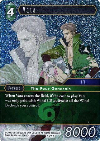 Final Fantasy Opus VII 7-046 Vata Foil