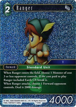 Final Fantasy Opus VII 7-048 Ranger Foil