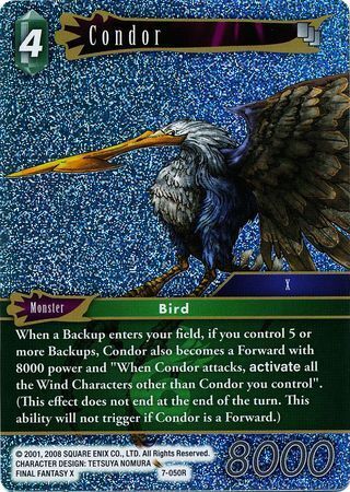 Final Fantasy Opus VII 7-050 Condor Foil