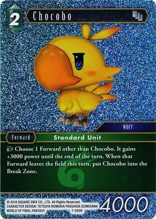 Final Fantasy Opus VII 7-055 Chocobo Foil