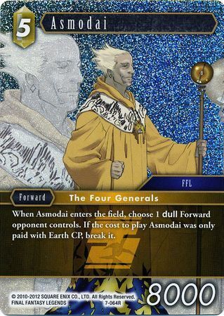 Final Fantasy Opus VII 7-064 Asmodai Foil