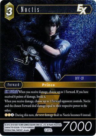 Final Fantasy Opus VII 7-077 Noctis Foil