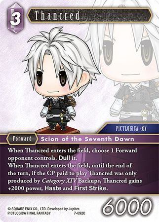 Final Fantasy Opus VII 7-092 Thancred