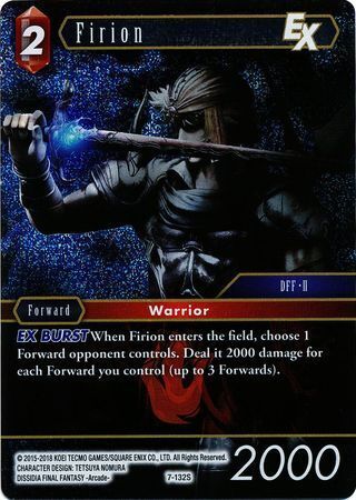 Final Fantasy Opus VII 7-132 Firion Foil