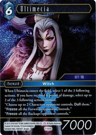 Final Fantasy Opus VII 7-133 Ultimecia Foil