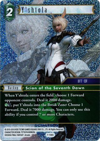 Final Fantasy Opus VII 7-136 Y'shtola Foil