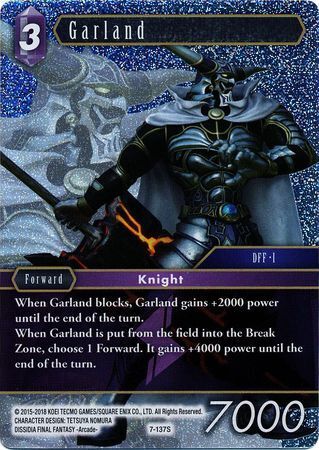 Final Fantasy Opus VII 7-137 Garland Foil