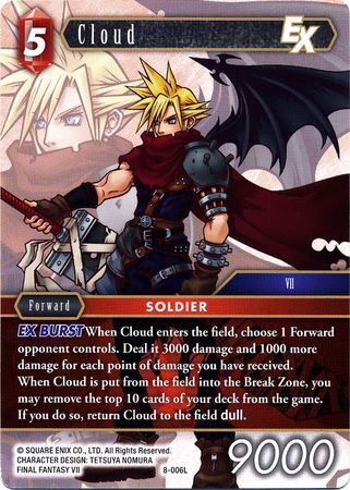 Final Fantasy Opus VIII 8-006 Cloud