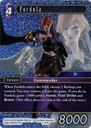 Final Fantasy Opus VIII 8-147 Fordola Foil