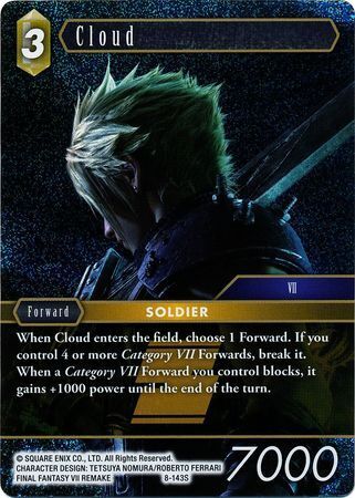 Final Fantasy Opus VIII 8-143 Cloud