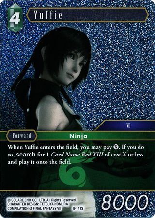 Final Fantasy Opus VIII 8-141 Yuffie Foil