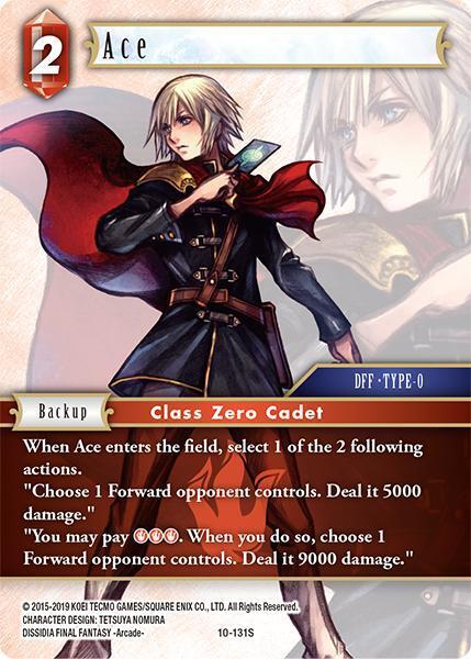 Final Fantasy Opus X 10-131 Ace