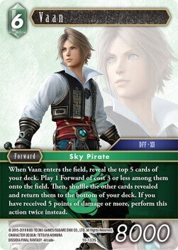 Final Fantasy Opus X 10-133 Vaan