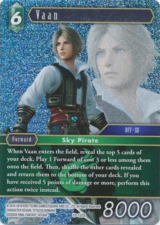 Final Fantasy Opus X 10-133 Vaan Foil